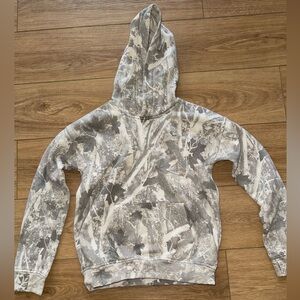 Abercrombie Kids Gray Camouflage Hoodie Size 11/12